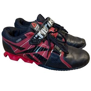 Reebok Crossfit Lifter Plus 2.0 UForm Lifting Shoes Black Red Men’s Size 11